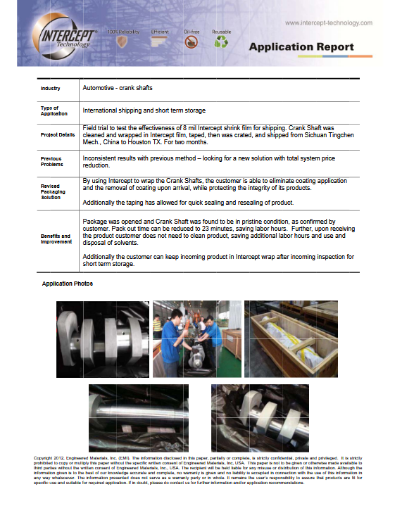 Intercept Technology™ - View Details About Our International Shipping PDF