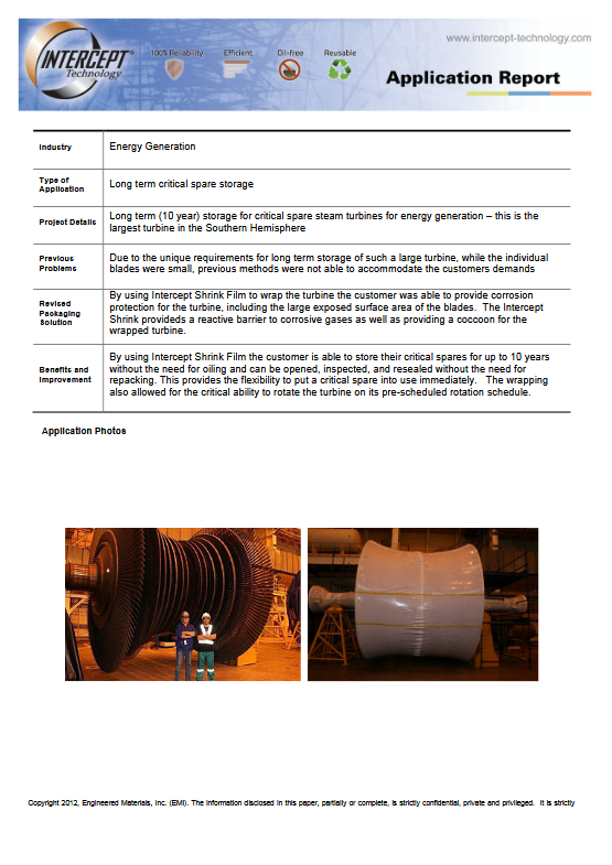 Intercept Technology™ - View Details About Our Long Term Storage PDF