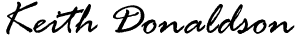 Signature of Keith Donaldson - Intercept Technology™.